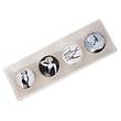 Marilyn Monroe Glass Magnet Set 4-Pack